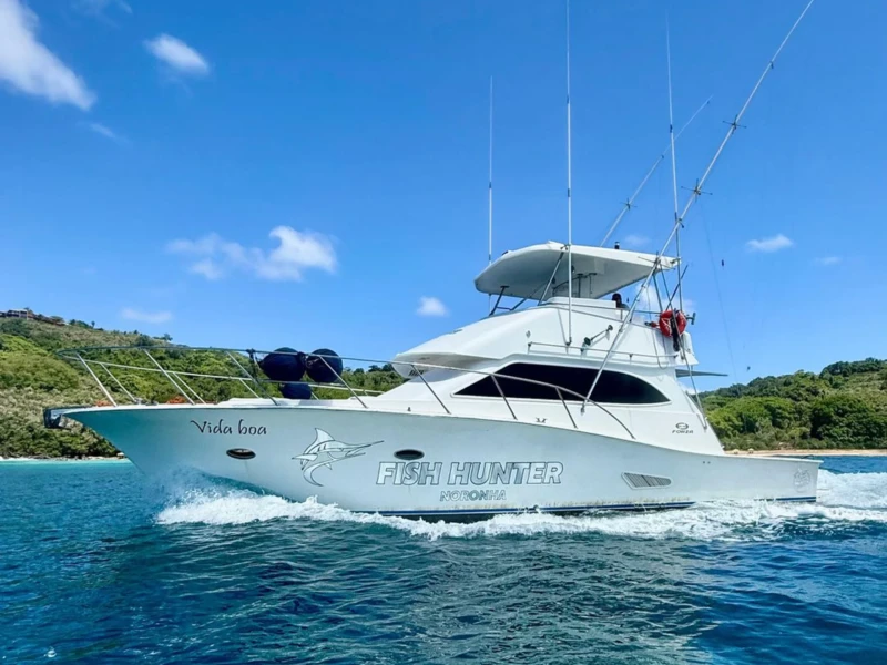 Lancha Vida Boa em Fernando de Noronha